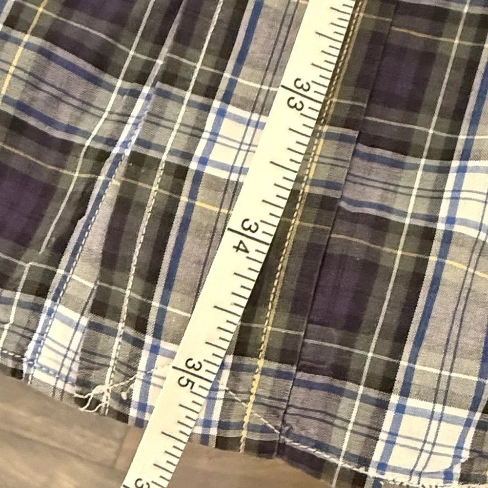 Ralph Lauren Men's Plaid "Blake" 100% Cotton Button - Down Shirt - XL - Picture 9 of 10